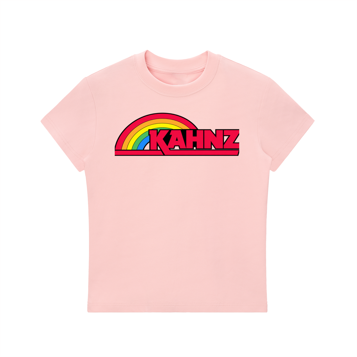 Lady Kahnz Essential Bodycon Crewneck T-Shirt