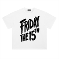 Friday the 15th Heavyweight Drop Shoulder Cotton T-Shirt
