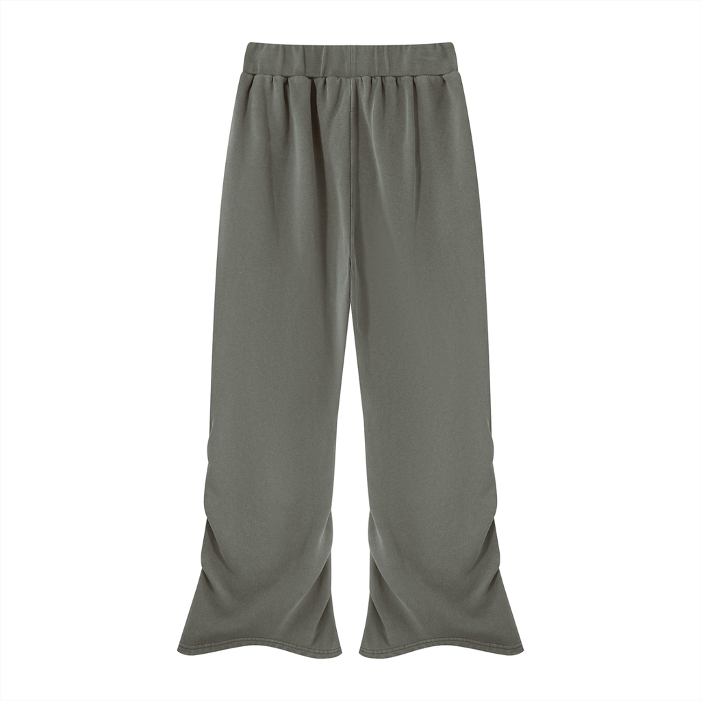 Kahnz Women’s Vintage Wash Ruched Sweatpants