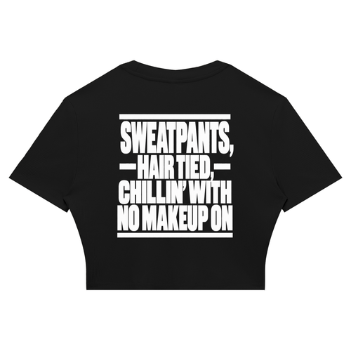 BARS Women's Slim Ribbed Crop T-Shirt