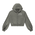 Kahnz Women’s Vintage Wash Full Zip Hoodie