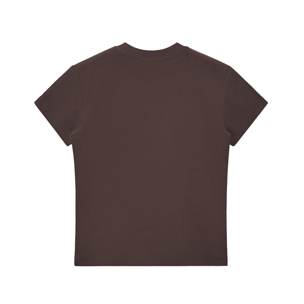 Lady Kahnz Essential Bodycon Crewneck T-Shirt