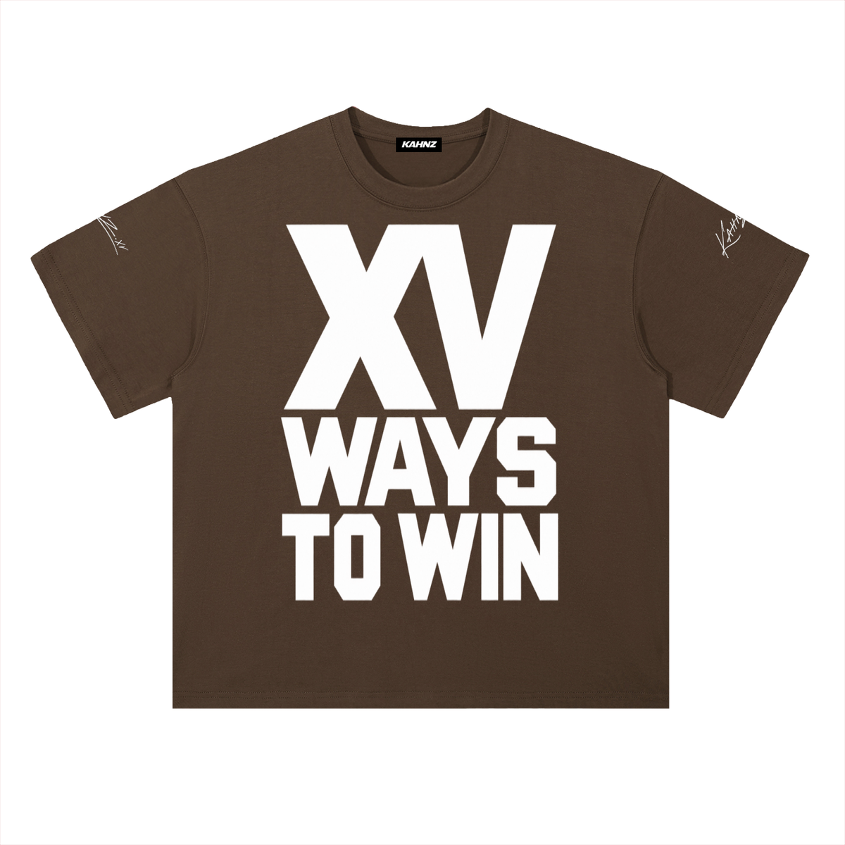 XV WAYS  Heavyweight Drop Shoulder Cotton T-Shirt