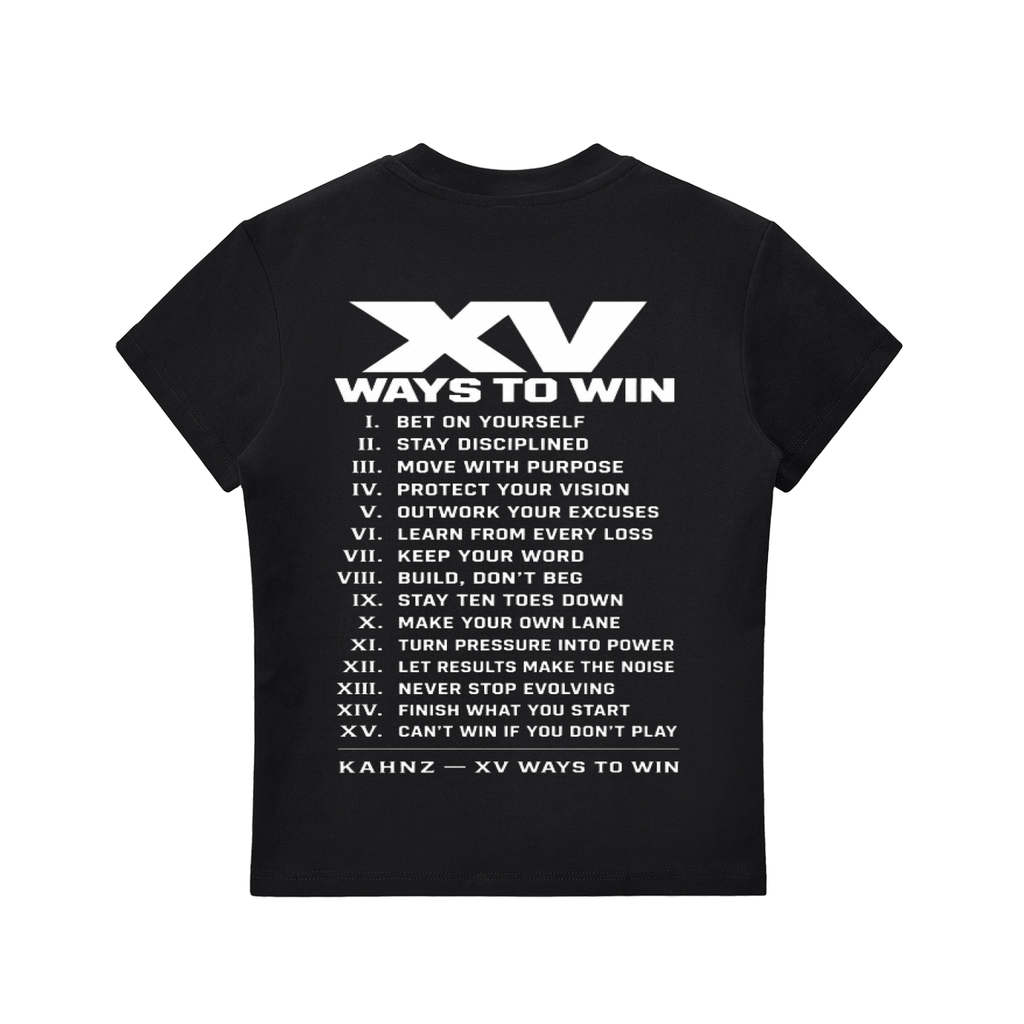 XV Ways to win Essential Bodycon Crewneck T-Shirt