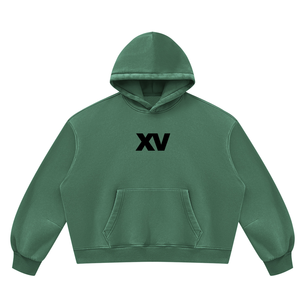 Friday the 15th Unisex Vintage Wash Boxy Fleece Hoodie