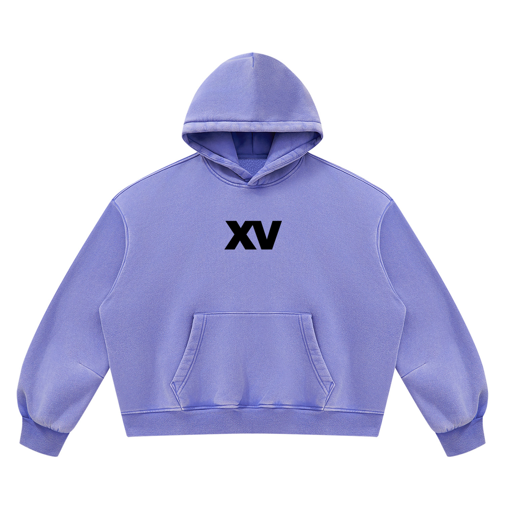 Friday the 15th Unisex Vintage Wash Boxy Fleece Hoodie