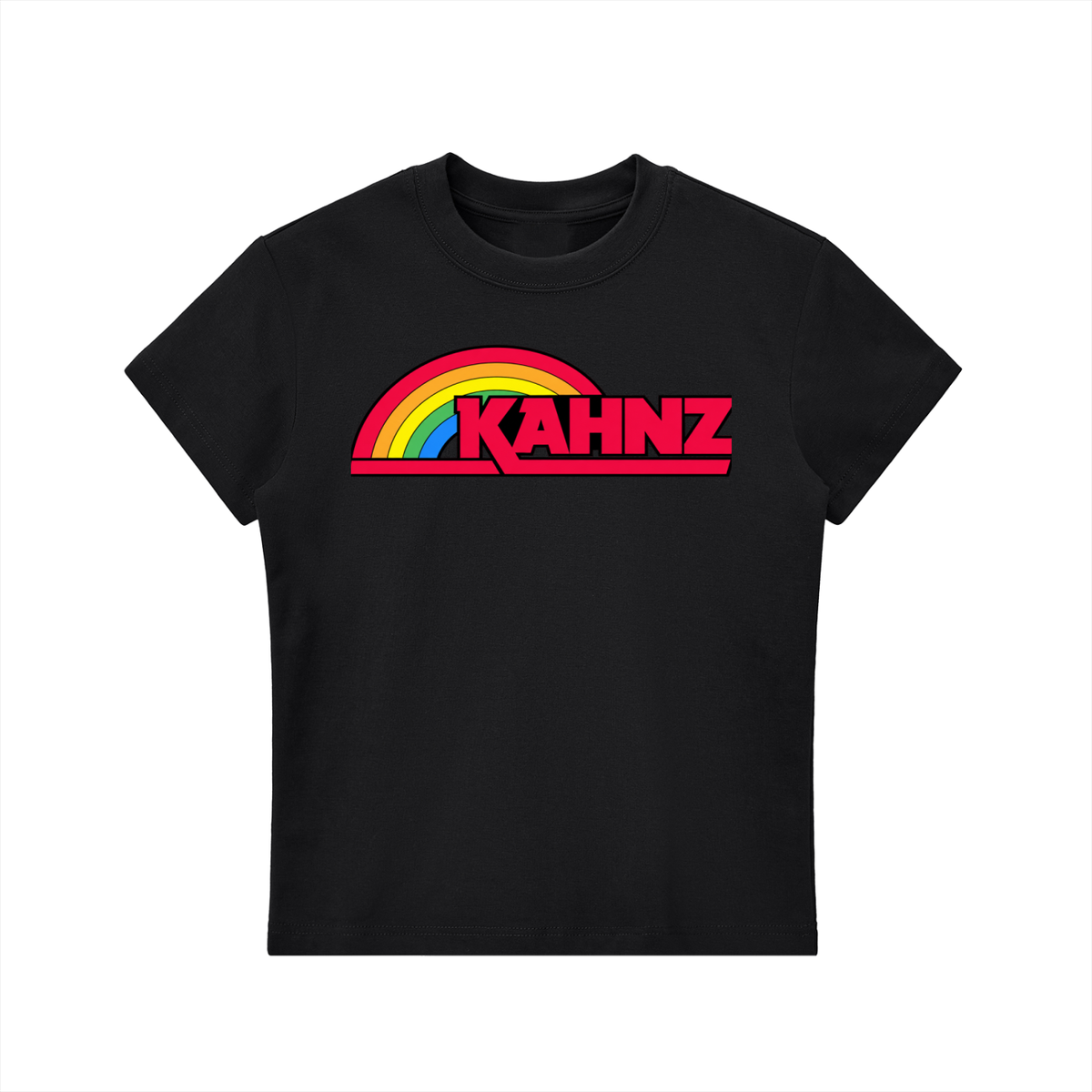 Lady Kahnz Essential Bodycon Crewneck T-Shirt