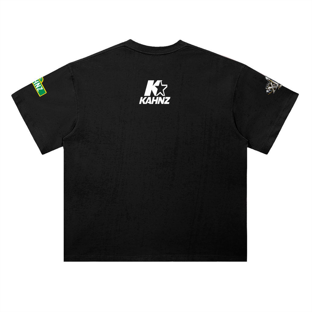 Whoa Knows Heavyweight Drop Shoulder Cotton T-Shirt