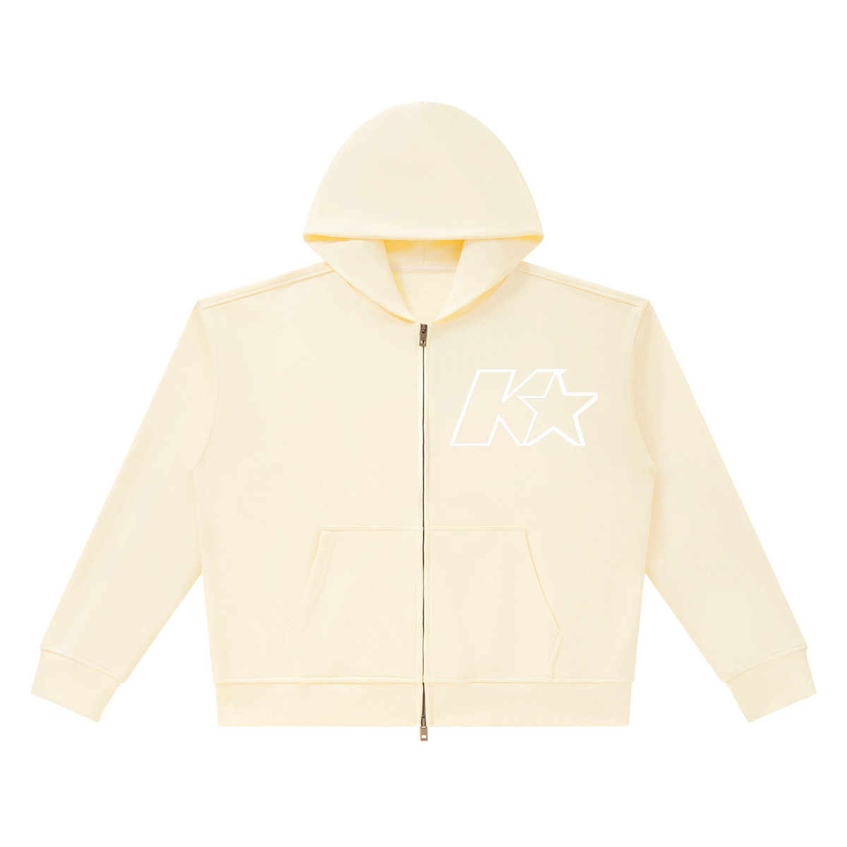 Self titled Unisex Heavyweight Full Zip Boxy Hoodie