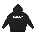 XV ward Snow Washed Raw Edge Double Layered Hoodie