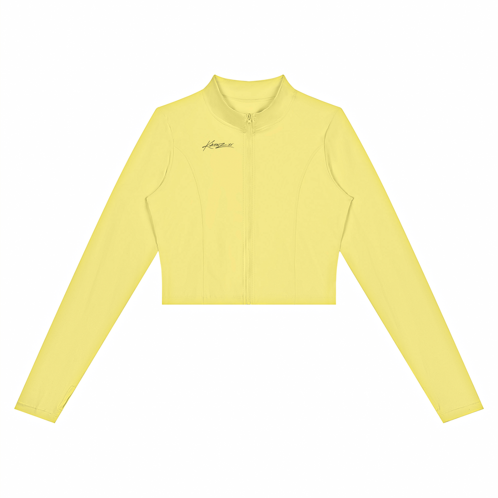 Kahnz Women’s Crop Yoga Sports Jacket