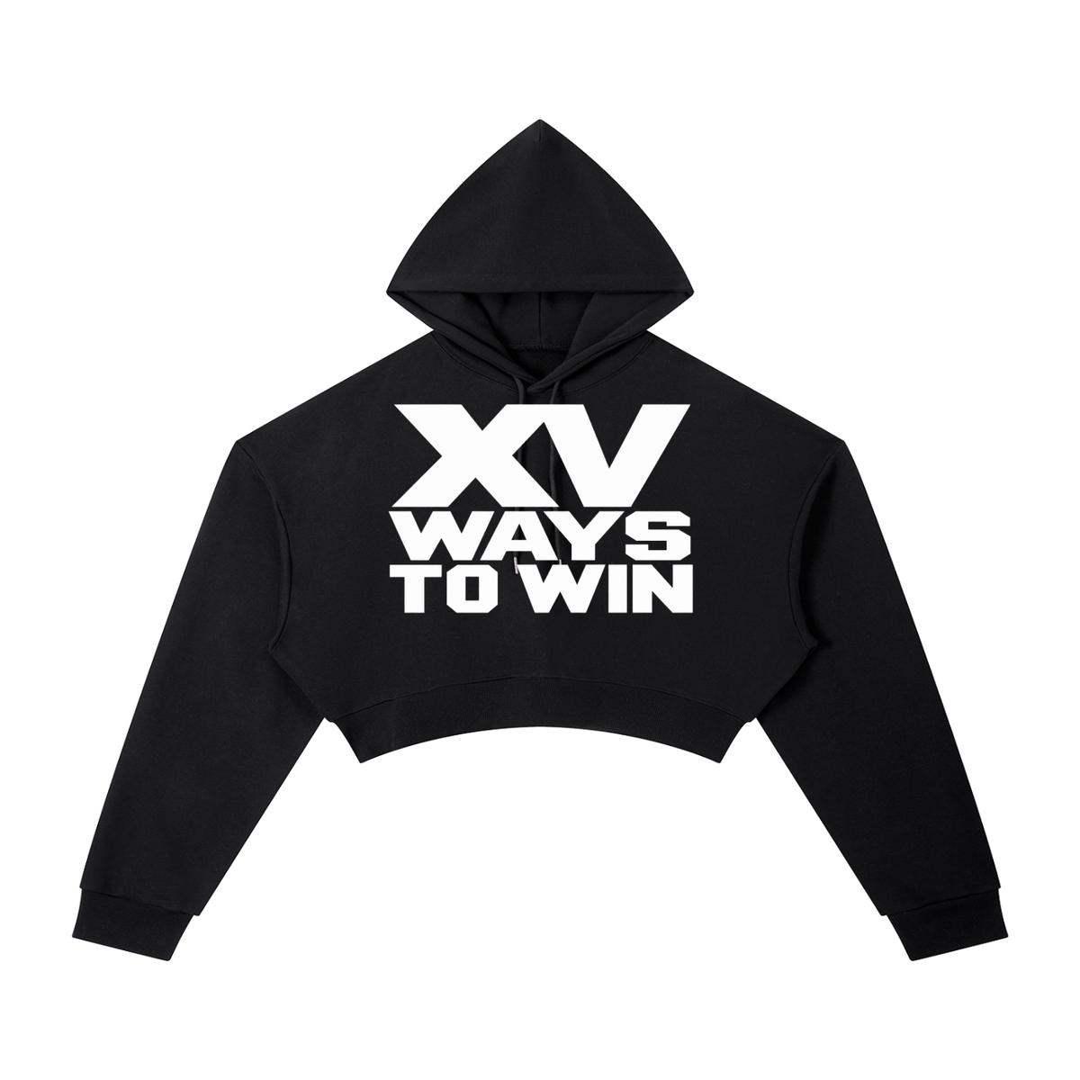 XV WAYS Essential Cropped Hoodie