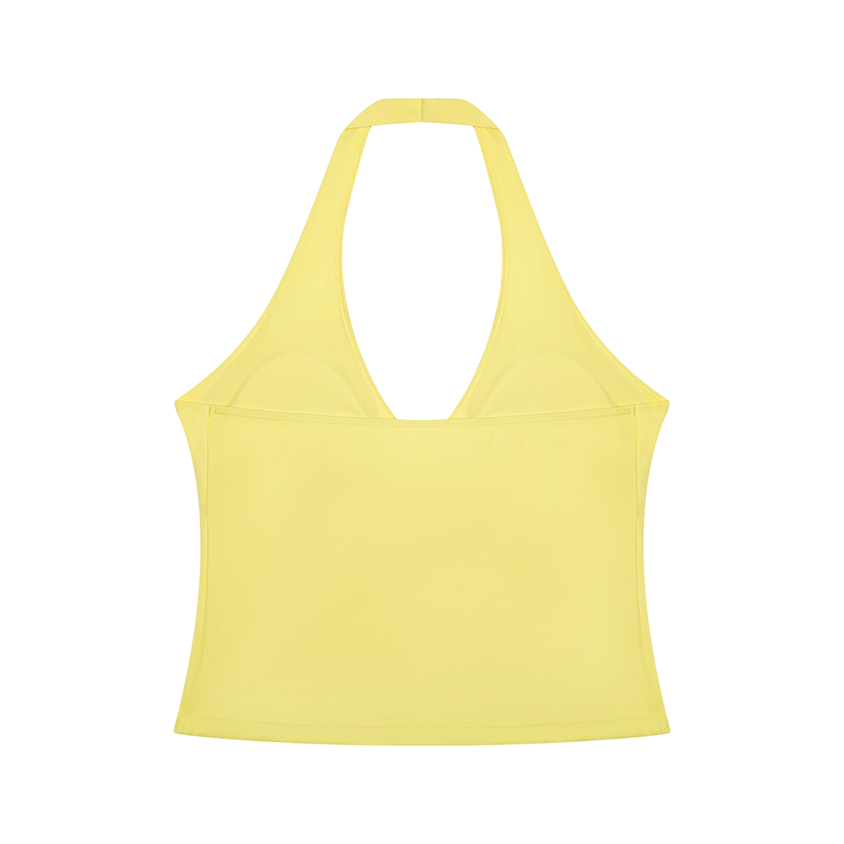 Kahnz Women’s Ruched Halter Yoga Tank Top