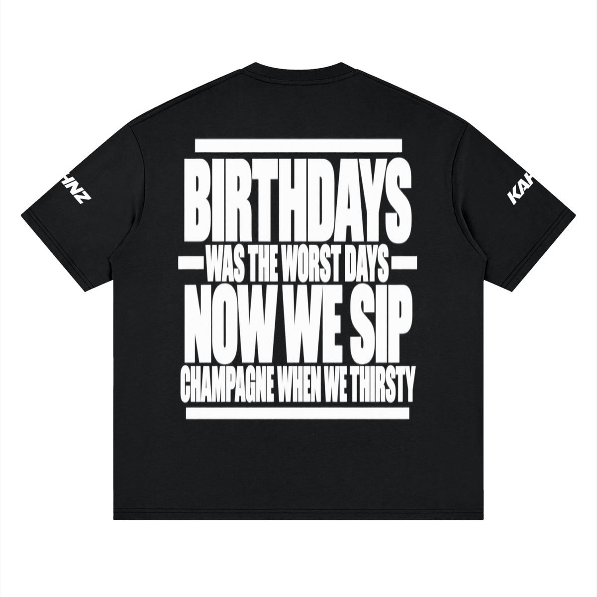BARS Streetwear Loose Drop Shoulder T-Shirt