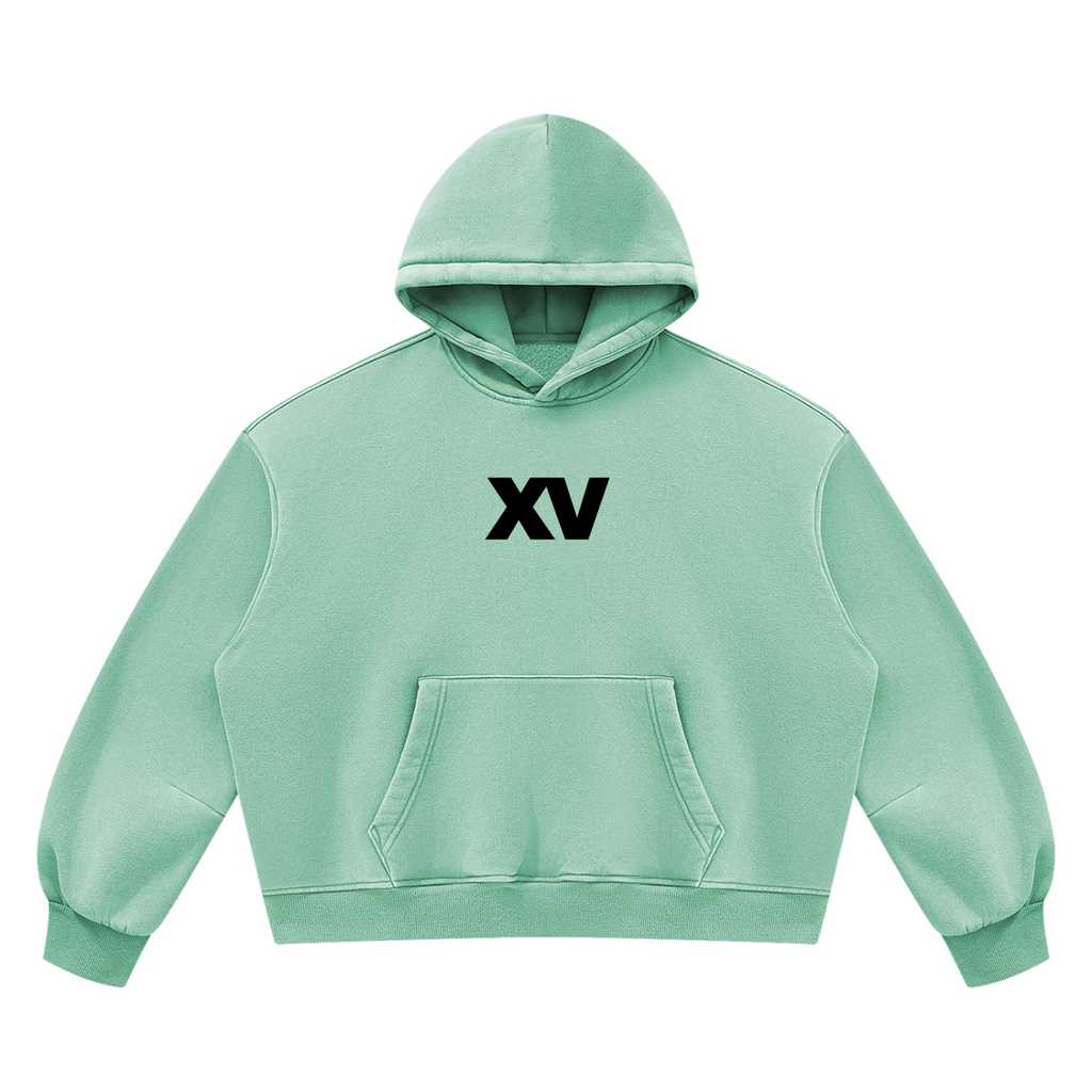 Friday the 15th Unisex Vintage Wash Boxy Fleece Hoodie