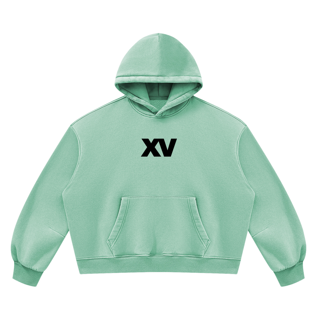 Friday the 15th Unisex Vintage Wash Boxy Fleece Hoodie
