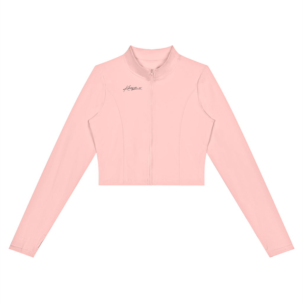 Kahnz Women’s Crop Yoga Sports Jacket