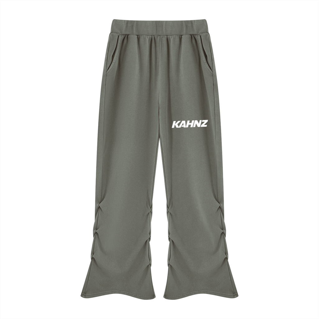 Kahnz Women’s Vintage Wash Ruched Sweatpants