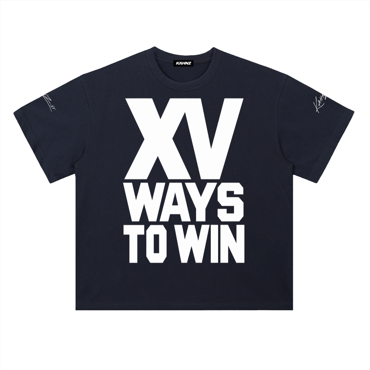XV WAYS  Heavyweight Drop Shoulder Cotton T-Shirt