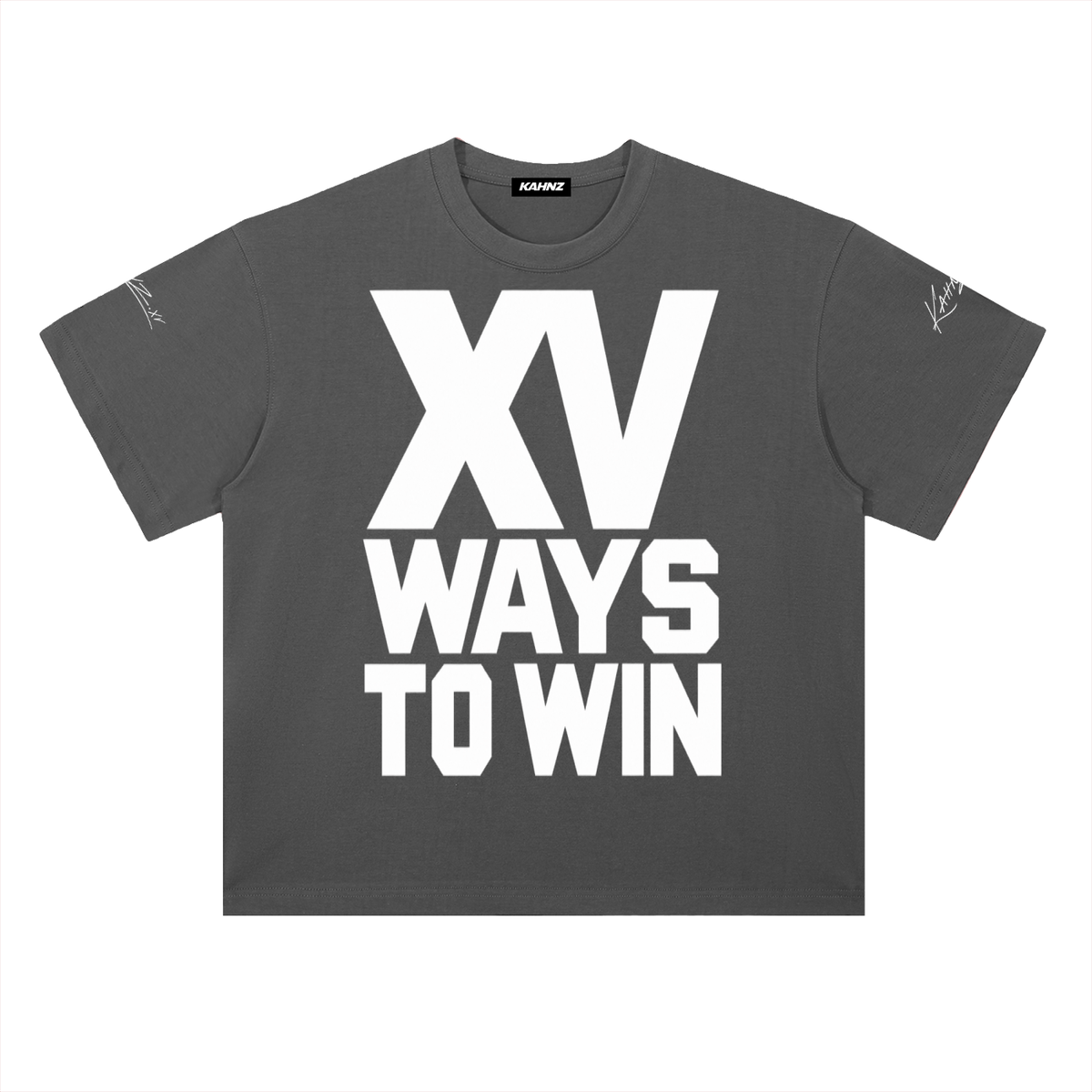 XV WAYS  Heavyweight Drop Shoulder Cotton T-Shirt