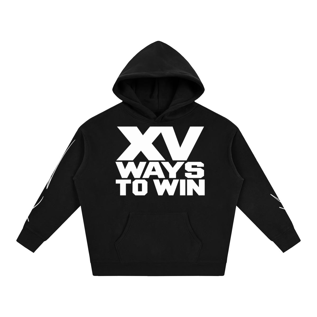 XV WAYS Oversize Fleeced Hoodie