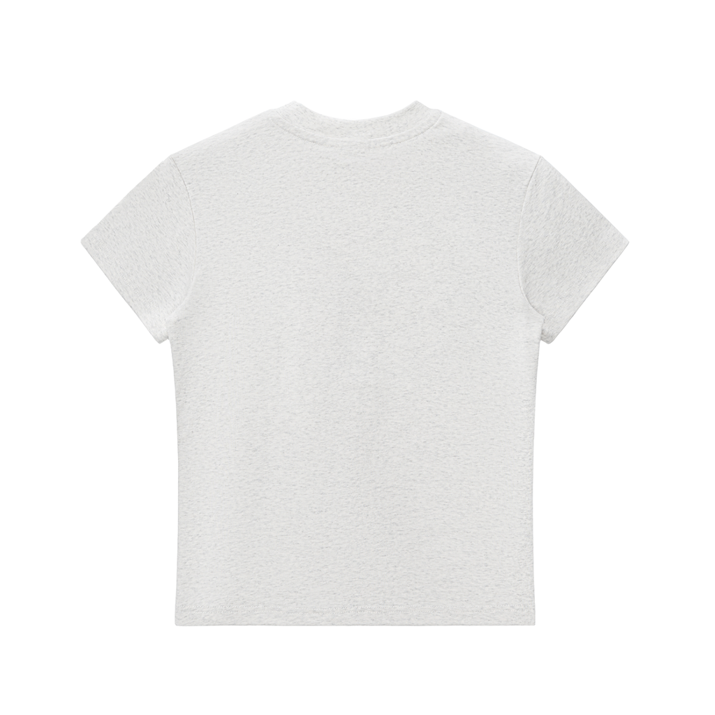 Lady Kahnz Essential Bodycon Crewneck T-Shirt