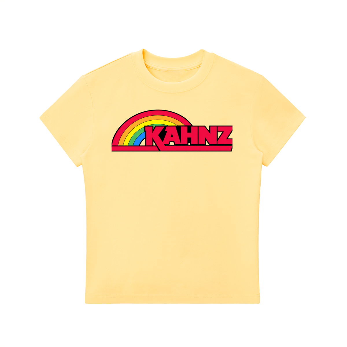 Lady Kahnz Essential Bodycon Crewneck T-Shirt
